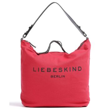 Liebeskind Clea Canvas Hobo bag red