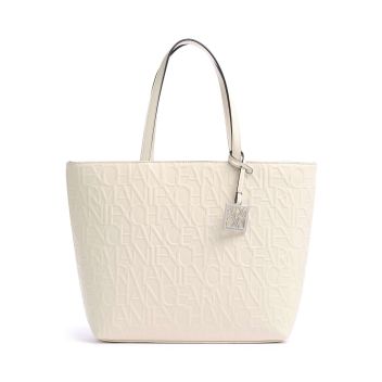 Armani Exchange Liz Tote bag white