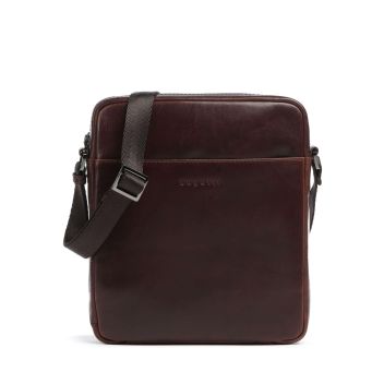 Bugatti Romano Crossbody bag dark brown