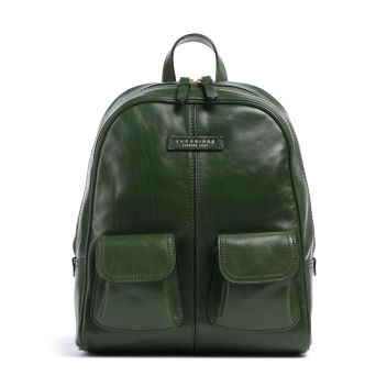 The Bridge Flora Backpack dark green