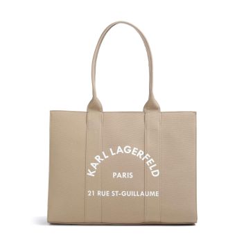Karl Lagerfeld K/Rue St Guillaume Tote bag beige