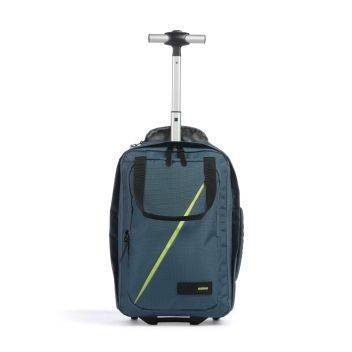 American Tourister Take2Cabin Backpack with wheels petrol