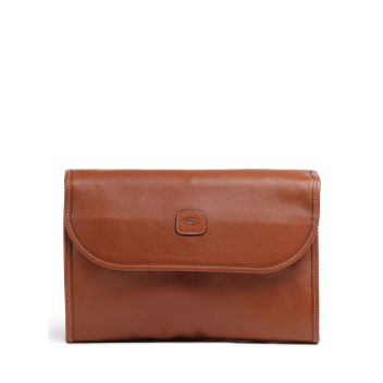 Brics Life Pelle Toiletry bag cognac