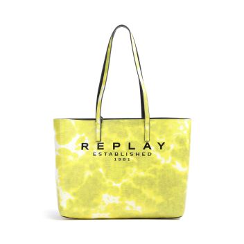 Replay Tote bag yellow