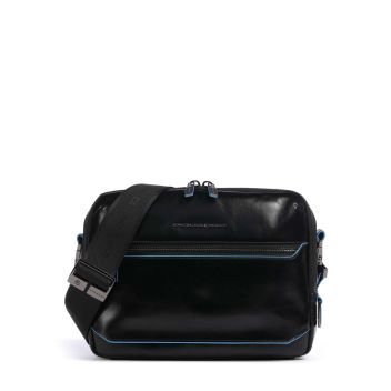 Piquadro Blue Square Crossbody bag black