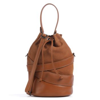 Aunts & Uncles Heavenly Meadow Bliss Bucket bag brown