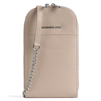 Mandarina Duck Mellow Leather Phone bag taupe