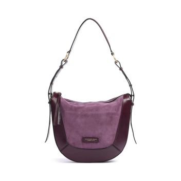 The Bridge Fedora Hobo bag aubergine