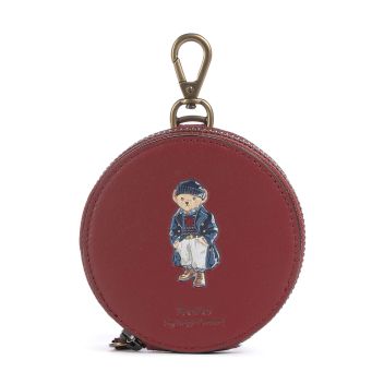Polo Ralph Lauren Bear Nautical Wallet dark red