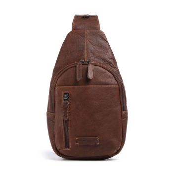 Jack Kinsky Porto 13 Sling bag cognac