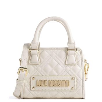 Love Moschino Quilted Crossbody bag beige