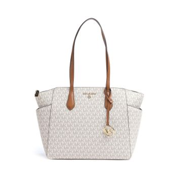 Michael Kors Marilyn Tote bag ivory/brown