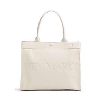 Hey Marly Classy Signature Tote bag beige