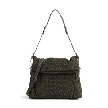FredsBruder Hey You Rock Hobo bag olive-green