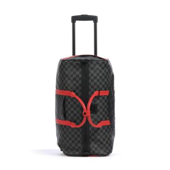 Sprayground Raceway 3 Travel bag with wheels black/grey