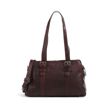 Spikes & Sparrow Bronco Shoulder bag dark brown