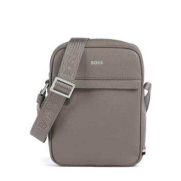 BOSS Zair Crossbody bag taupe