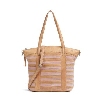 FredsBruder Good Mood Tote bag light brown