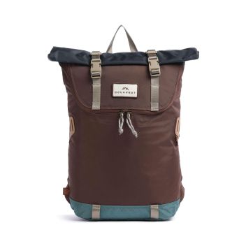 Doughnut Jungle Christopher Small Rolltop backpack brown