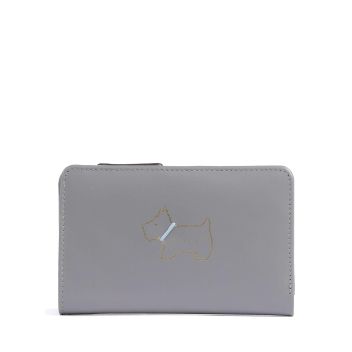 Radley London Heritage Dog Outline Wallet grey