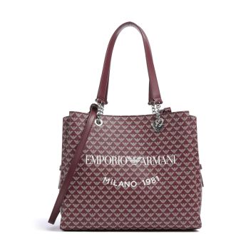 Emporio Armani Annie Tote bag dark red