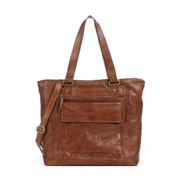 Spikes & Sparrow Apache Amina Briefcase cognac