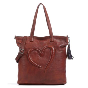 Taschendieb Wien Herzgasse 6 Tote bag red brown