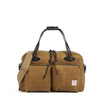 Filson Oil Finish Tin Cloth 24HR Duffle Weekend bag tan