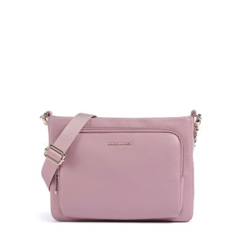 Mandarina Duck Mellow Leather Crossbody bag rose