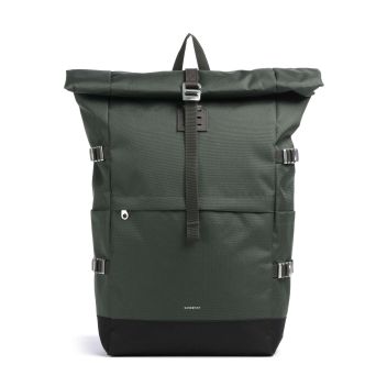 Sandqvist Icon L Rolltop backpack dark green