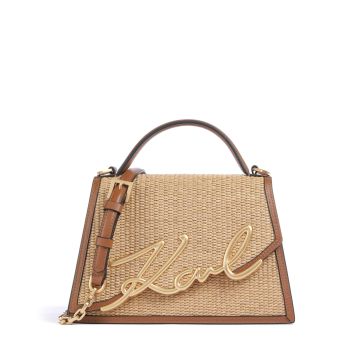 Karl Lagerfeld K/Signature 2.0 Handbag beige/brown