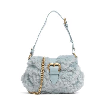 Pinko Jolene Mini Shoulder bag blue-grey