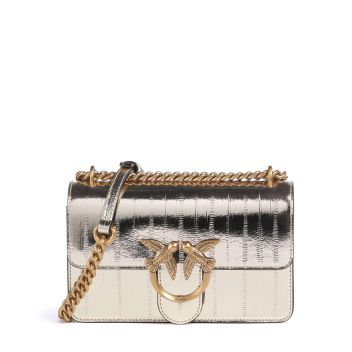 Pinko Love One Mini Shoulder bag gold