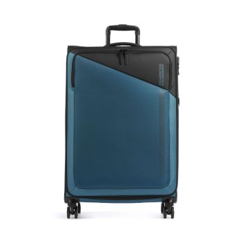 American Tourister Daring Dash Spinner (4 wheels) blue/black