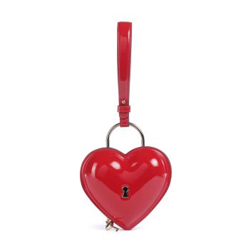 Kate Spade New York Key to my Heart Clutch bag red