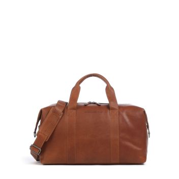 The Chesterfield Brand Cow Wax Pull Up Conor Weekend bag cognac