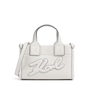 Karl Lagerfeld K/Skuare Small Handbag white