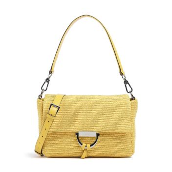 Abro Raffia Temi Shoulder bag yellow