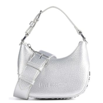 Love Moschino Giant Shoulder bag silver