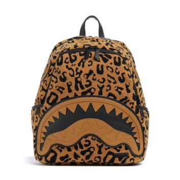 Sprayground Cheetah Chenille Backpack brown/black