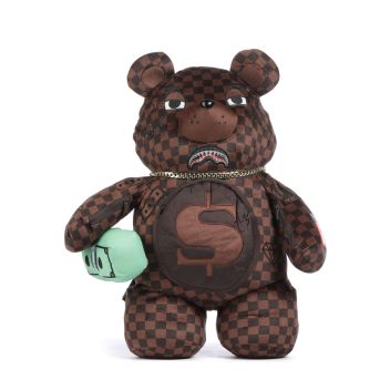 Sprayground Sharks in Paris Lenticular Chomp Backpack brown