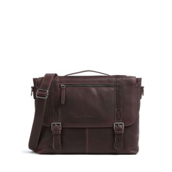 The Chesterfield Brand Veneto Briefcase dark brown