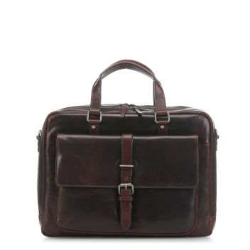 Leonhard Heyden Roma Briefcase dark brown