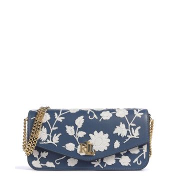 Lauren Ralph Lauren Sawyer Medium Shoulder bag dark blue