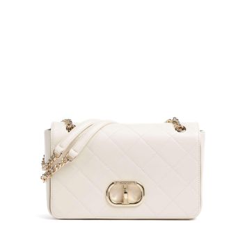 Twinset T-Lock Shoulder bag ivory