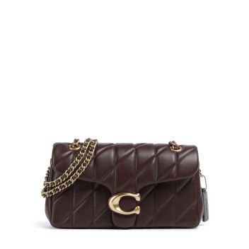 Coach Tabby Quilted 26 Shoulder bag dark brown