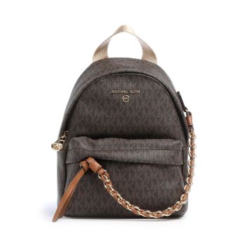 Michael Kors Slater Backpack dark brown