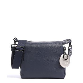 Mandarina Duck Mellow Leather Crossbody bag navy