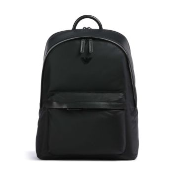 Emporio Armani Recycled Nylon Backpack black