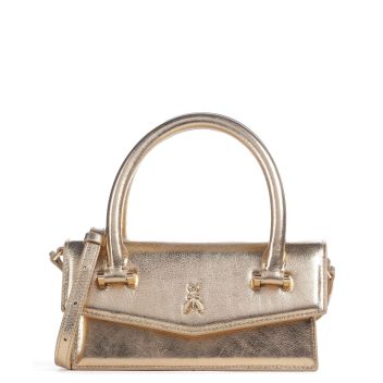 Patrizia Pepe Fly Bamby Exotic Crossbody bag gold
